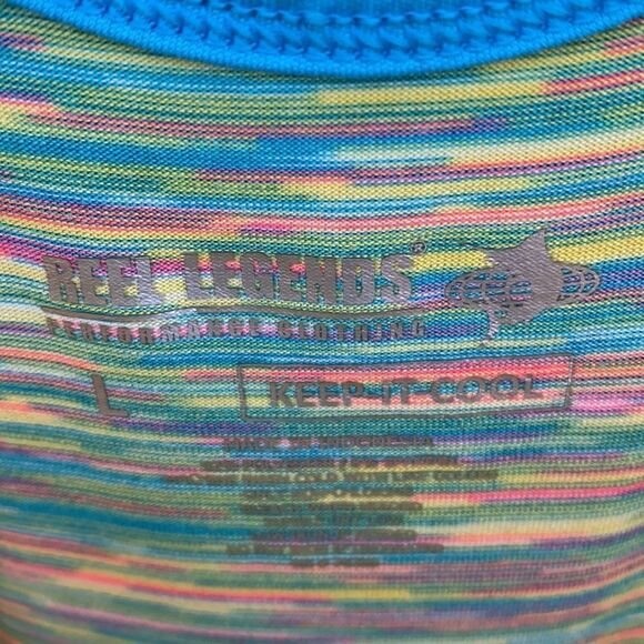 Reel Legends Sz L Keep IT Cool Sun Dress Cover Up - Picture 10 of 10